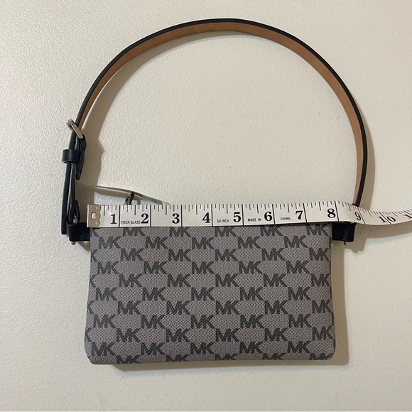 Michael Kors Leather Logo Printed Belt Bag Size Small Women main image 7